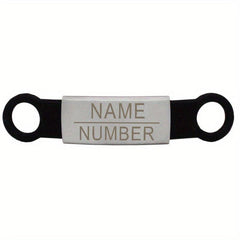 Colloid Pet ID Tag Stainless Steel Custom Engraving Nameplate