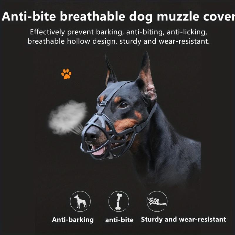 Soft & Breathable Dog Muzzle for Small Medium & Large Dogs