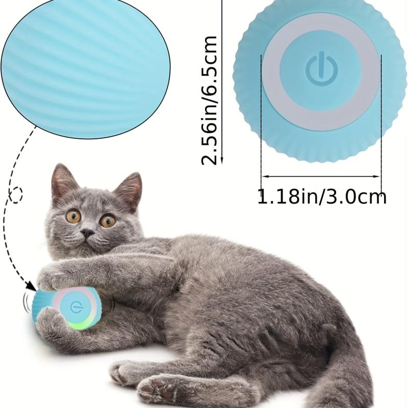 Pet Automatic Ball Cat Teaser Toy Interactive Toy For Cat