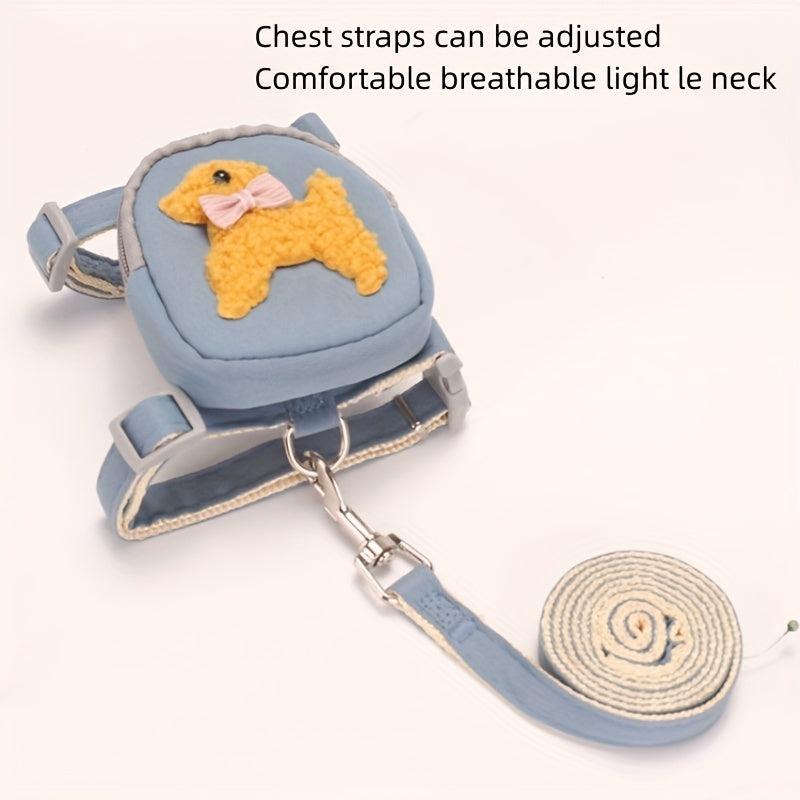 Dog Self Backpack Leash For Walking Dogs Outdoor Small Dogs