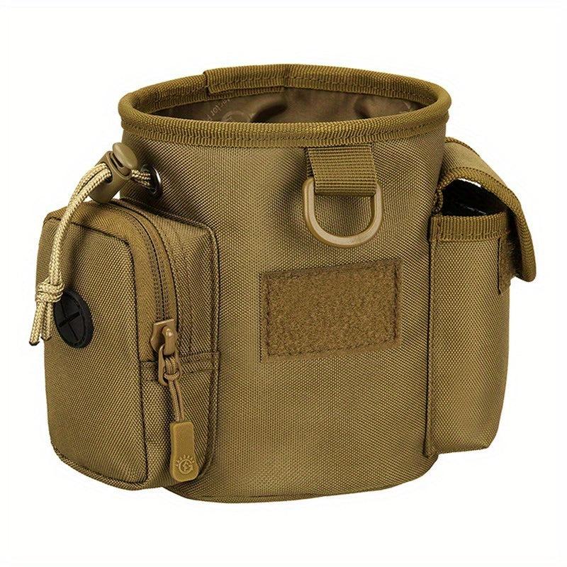 Pet Treat Bag with Pockets & Waistband for Training