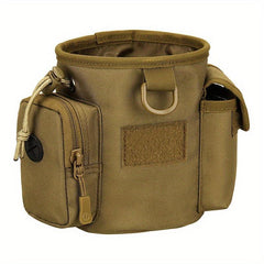 Pet Treat Bag with Pockets & Waistband for Training