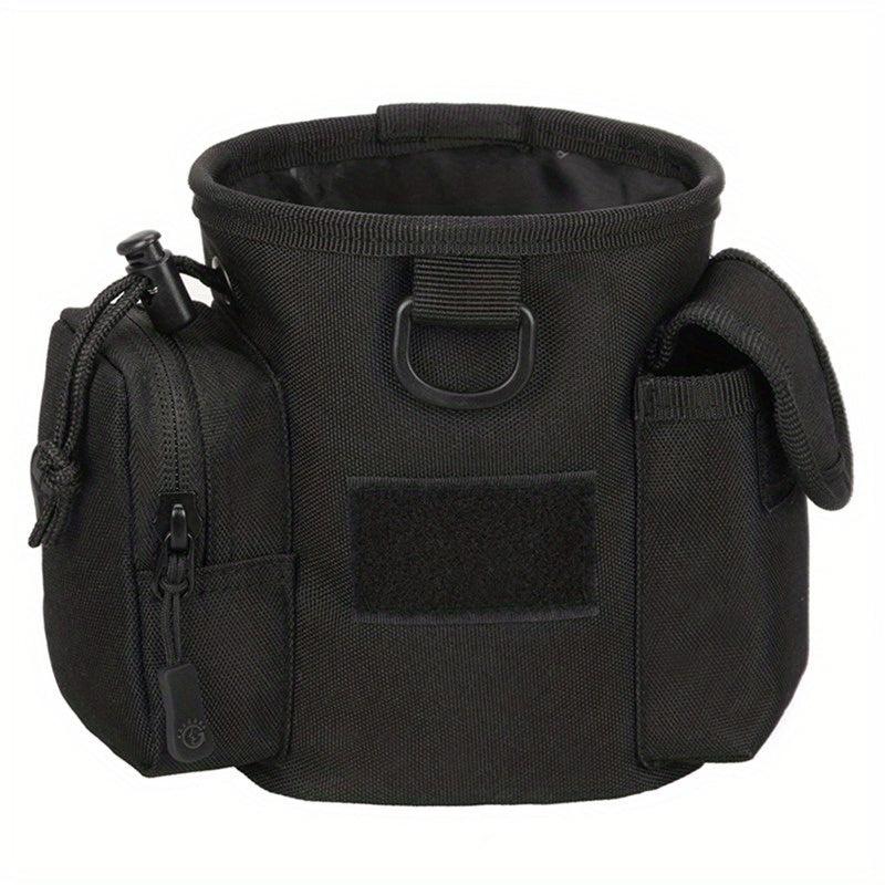 Pet Treat Bag with Pockets & Waistband for Training
