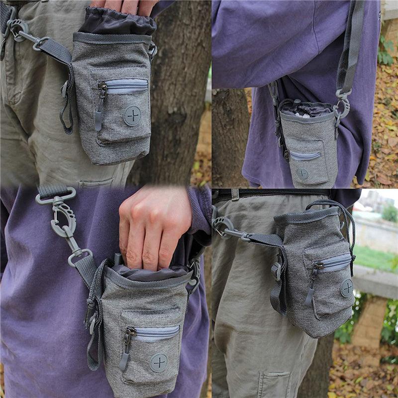 Portable Dog Training Pouch Bag Treats Food Pouhces Adjustable Treat Holder
