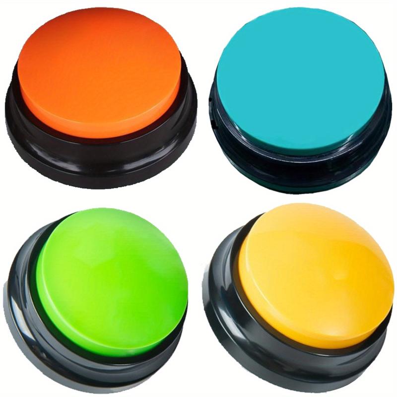 4pcs Dog Communication Voice Recording Buttons Training Buzzer 30s Rec