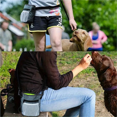 Portable Dog Training Treat Bag for Outdoor Sessions