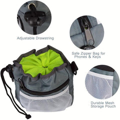 Portable Dog Training Treat Bag for Outdoor Sessions