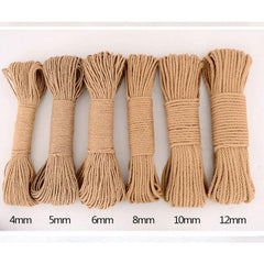 DIY Cat Scratcher Rope Twisted Sisal Rope Replacement Cat Tree Scratching Toy