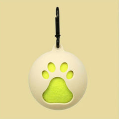 Silicone Pet Toy Tennis Ball Holder for Endless Fun