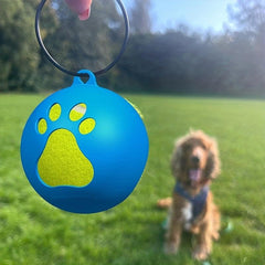 Silicone Pet Toy Tennis Ball Holder for Endless Fun