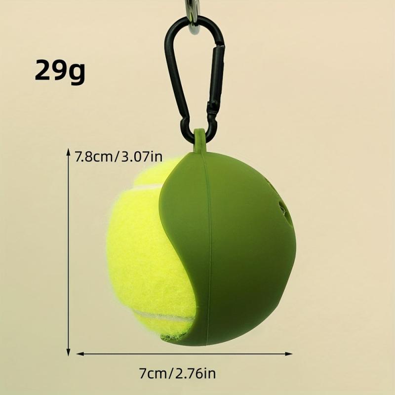 Silicone Pet Toy Tennis Ball Holder for Endless Fun