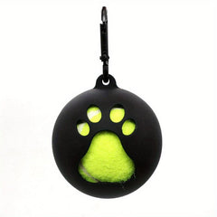 Silicone Pet Toy Tennis Ball Holder for Endless Fun