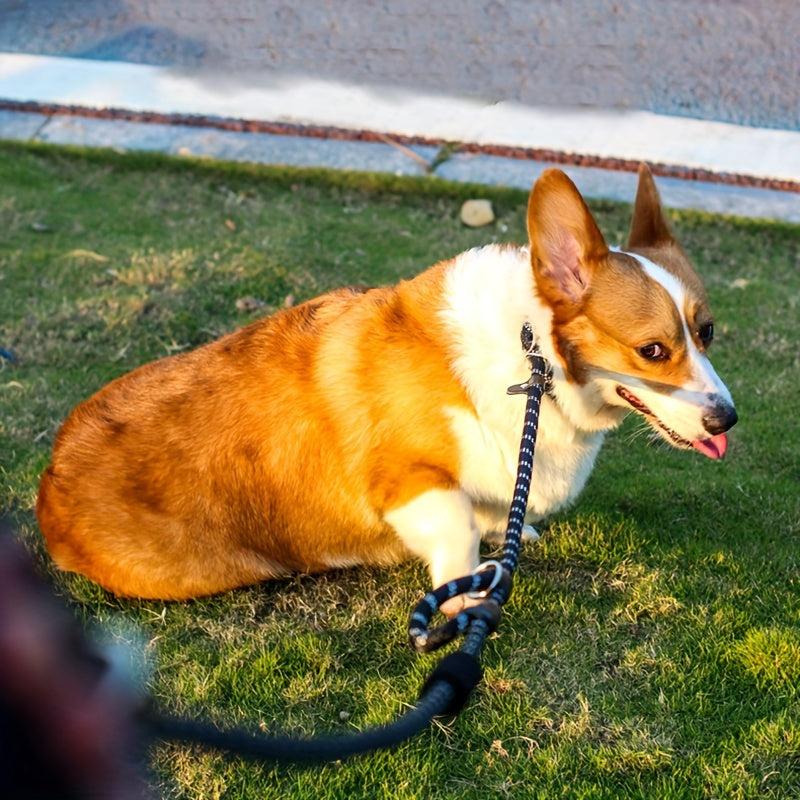 Reflective Hands Dog Leash For Hiking Walking And Running