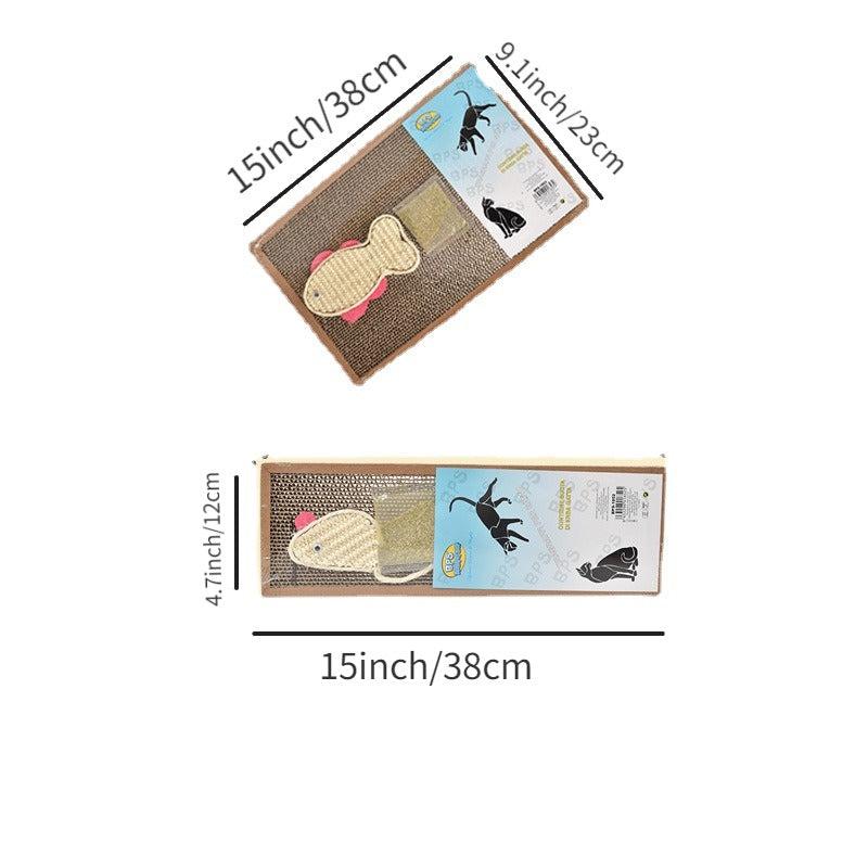 Durable Sisal Cat Scratching Board for Indoor Cats - Cat Claw Grinder Toy