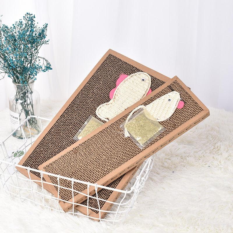 Durable Sisal Cat Scratching Board for Indoor Cats - Cat Claw Grinder Toy