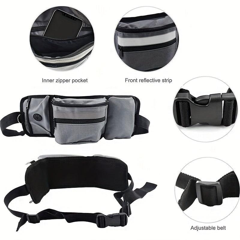 Dog Treat Pouch Large Capacity Training Bag With Dispenser & Bottle Holder