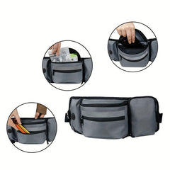 Dog Treat Pouch Large Capacity Training Bag With Dispenser & Bottle Holder