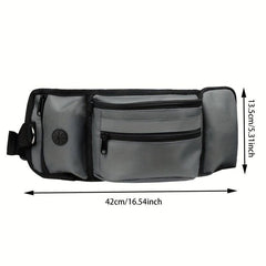 Dog Treat Pouch Large Capacity Training Bag With Dispenser & Bottle Holder