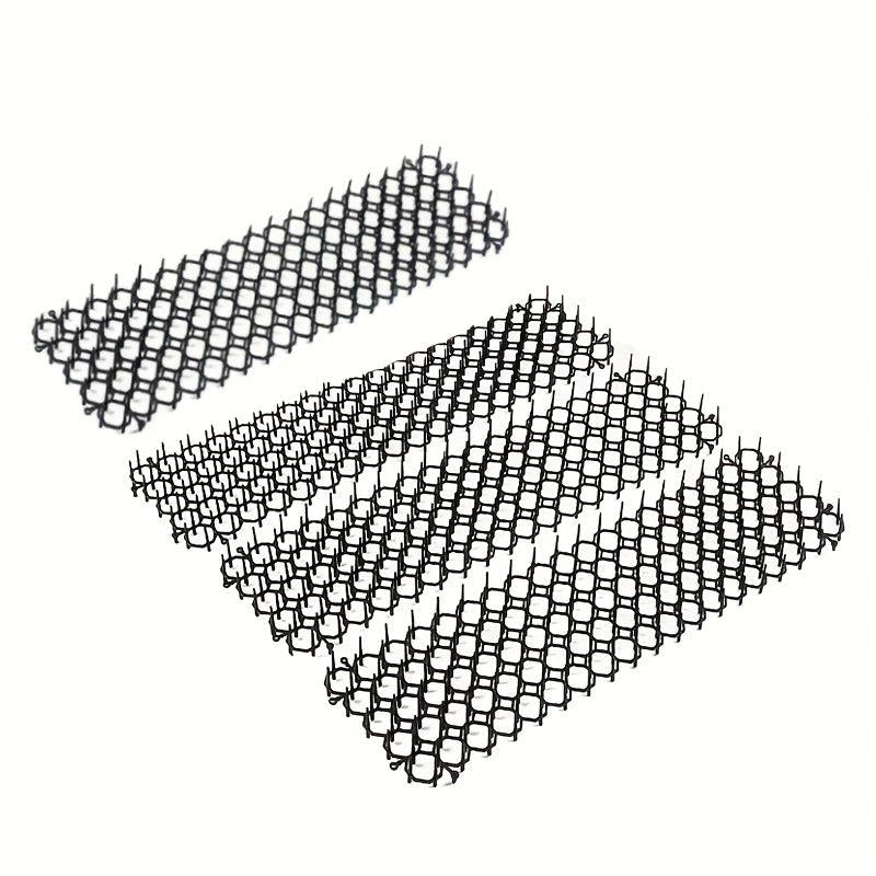 6pcs Plastic Cat Proof Netting Spiked Mat Garden Isolation Protection