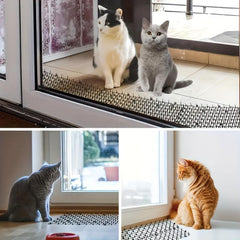 6pcs Plastic Cat Proof Netting Spiked Mat Garden Isolation Protection