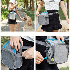 Large Capacity Dog Training Bag Pet Training Waist Bag Dirt-resistant
