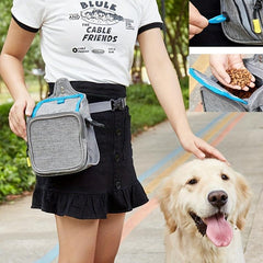 Large Capacity Dog Training Bag Pet Training Waist Bag Dirt-resistant