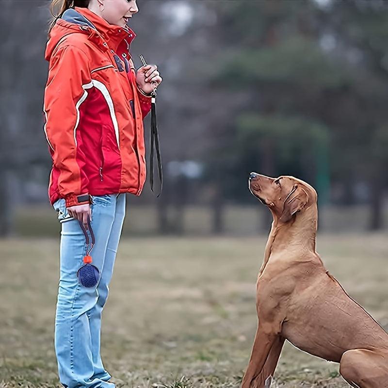 Dog Training Kit - Leash, Whistle, Signal for Cooperation