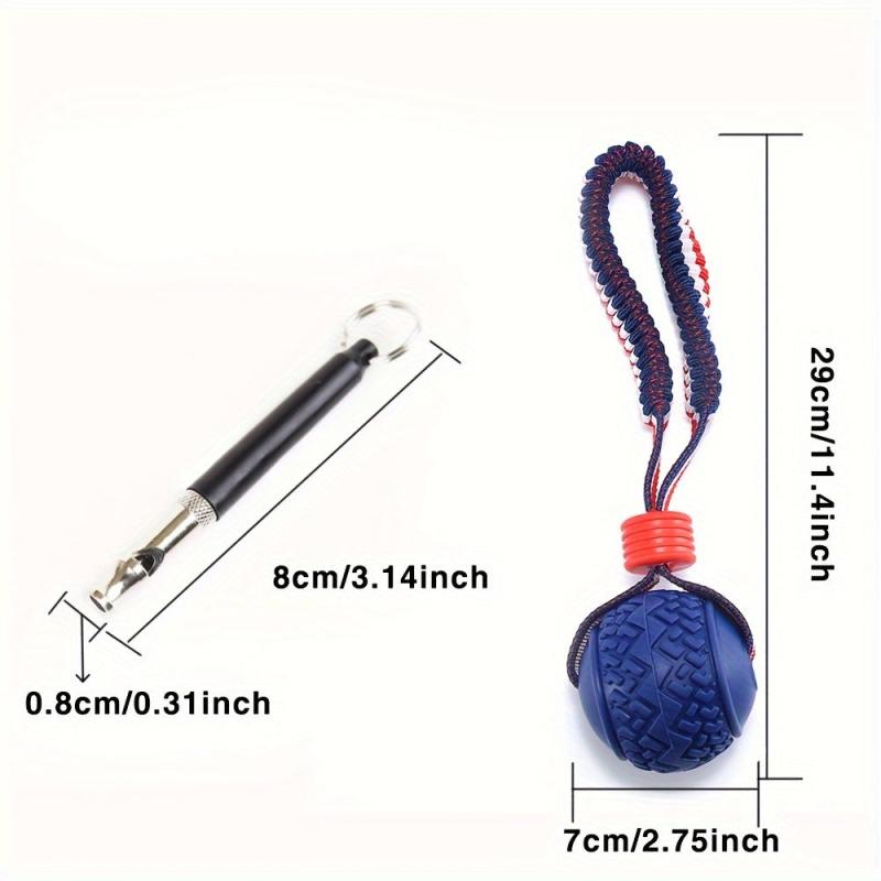 Dog Training Kit - Leash, Whistle, Signal for Cooperation