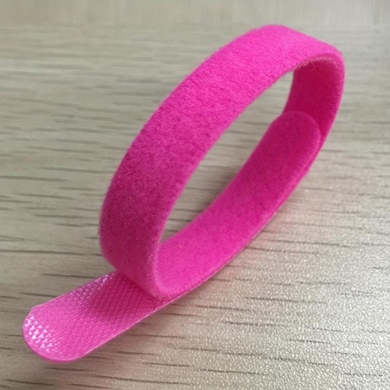 15 Random Puppy ID Collars Soft Fabric Adjustable Newborn Identification Collar