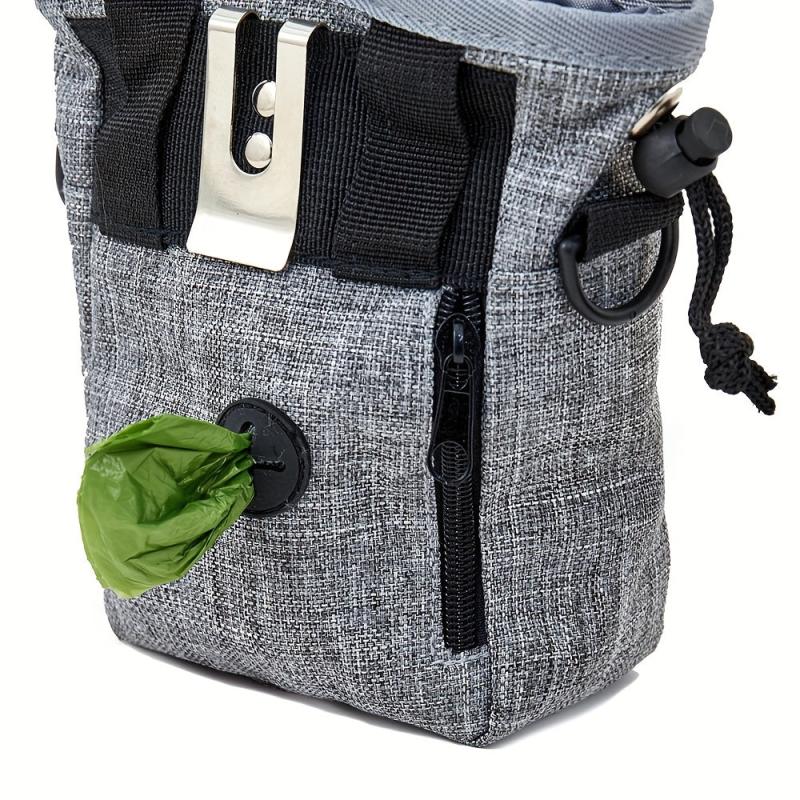 Convenient Pet Training Waist Bag with Shoulder Strap Pet Garbage Bag