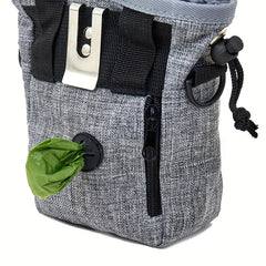 Convenient Pet Training Waist Bag with Shoulder Strap Pet Garbage Bag