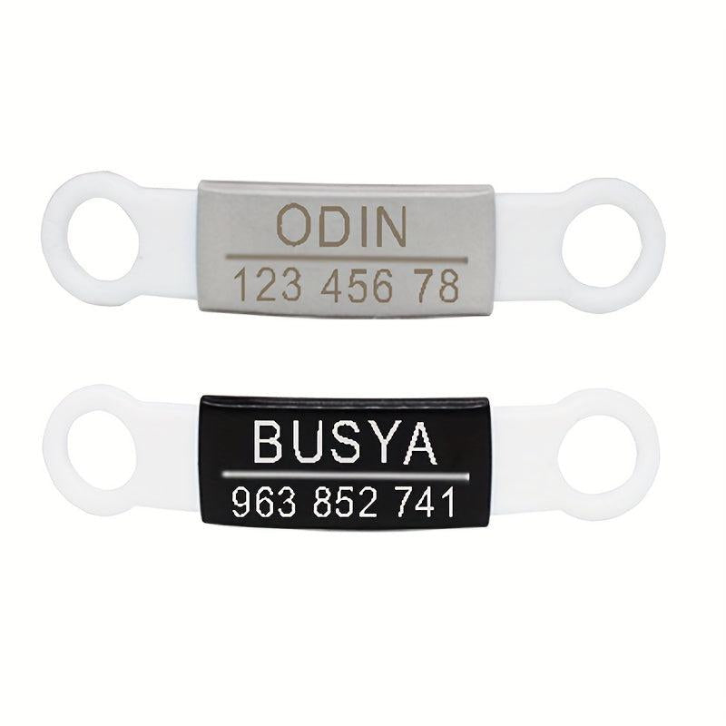 Custom Engraved Stainless Steel Pet ID Tag