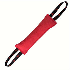 Dog Tug Toy Tough Jute Bite Pillow Durable Training Equipment