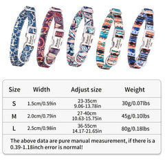 Personalized Double Layer Soft Printed Pet Collar