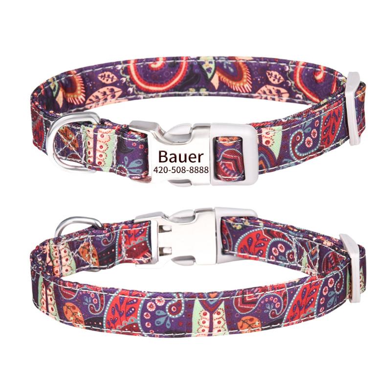 Personalized Double Layer Soft Printed Pet Collar
