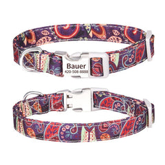 Personalized Double Layer Soft Printed Pet Collar