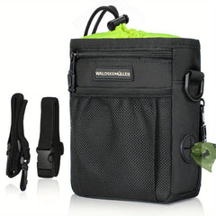 Dog Treat Pouch Bag with Built-in Poop Bag Dispenser