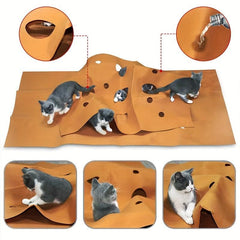 Cat Behavior Training Mat Interactive Cat Maze Pet Toy