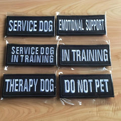 Therapy Dog Security Patches - Keep Your Pet Safe