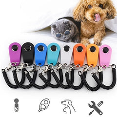 Pet Training Clicker with Wrist Strap for Dogs Cats