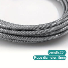 Stainless Steel Leash for Large Dogs 15-45ft