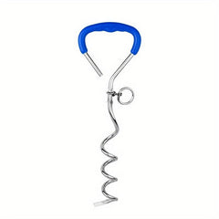 Dog Tie Out Leash Stake Pet Leash Anchor Stake For Dog Runner Sturdy Dog Stake