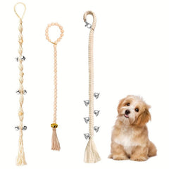 Adjustable Dog Bells for Door Potty Training - Puppy Potty Training Bells
