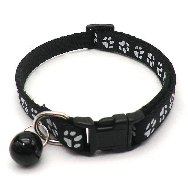 Adjustable Pet Collar with Bell for Small Dogs and Cats