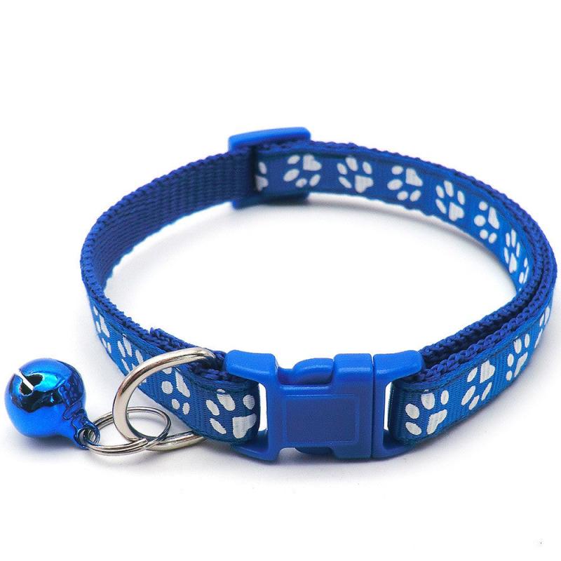 Adjustable Pet Collar with Bell for Small Dogs and Cats