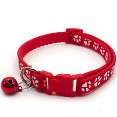 Adjustable Pet Collar with Bell for Small Dogs and Cats