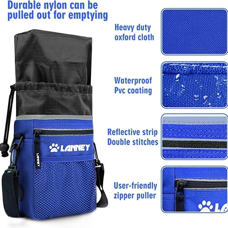 Dog Treat Pouch Pet Training Bag For Small To Large Dogs