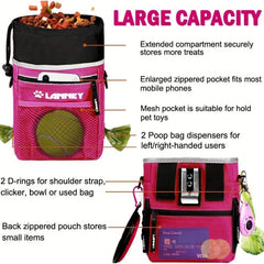 Dog Treat Pouch Pet Training Bag For Small To Large Dogs