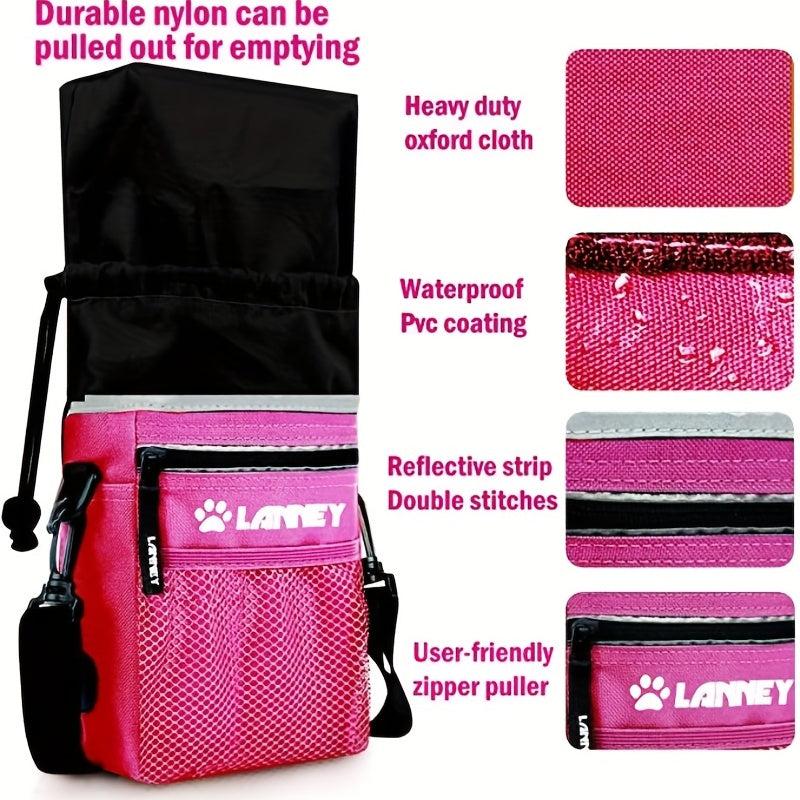Dog Treat Pouch Pet Training Bag For Small To Large Dogs