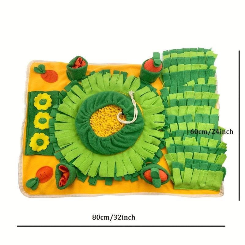 Dog Snuffle Mat Toy for Stress Relief & Slow Feeding